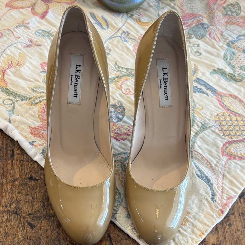 LK Bennett Women's Beige Heels